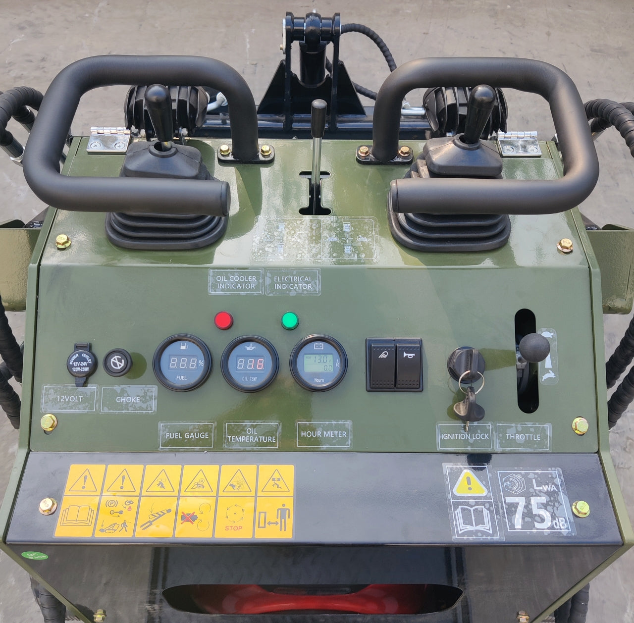 TYPHON STOMP Skid-Steer Loader Tracked 22.1 HP Honda EPA Gasoline Engine
