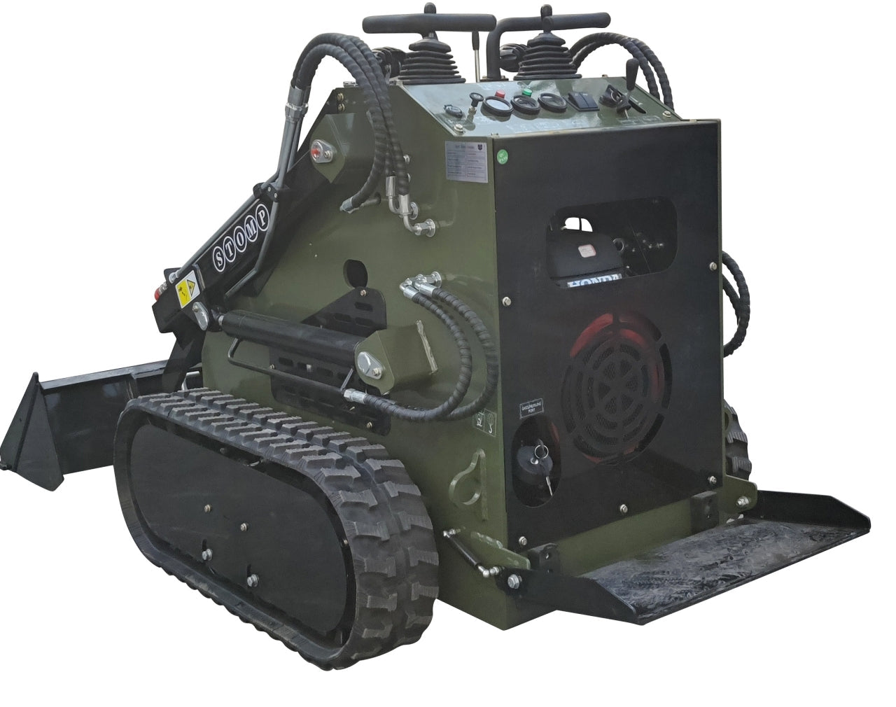 TYPHON STOMP Skid-Steer Loader Tracked 22.1 HP Honda EPA Gasoline Engine