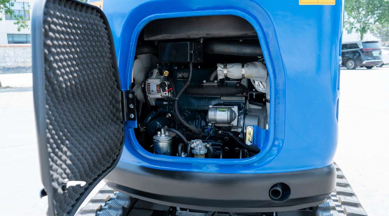TYPHON TERROR X2 STORM Mini Excavator 2.5 Ton Diesel Kubota V1505 Engine USA