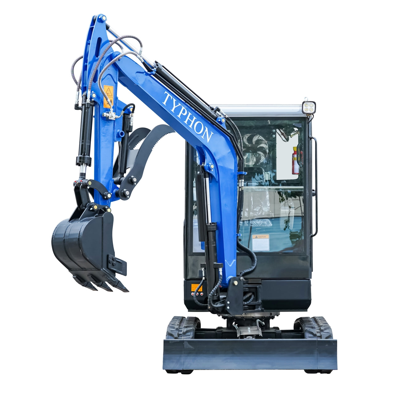 TYPHON TERROR X2 Mini Excavator 2.7 Ton EPA Diesel Kubota V1505 Engine USA