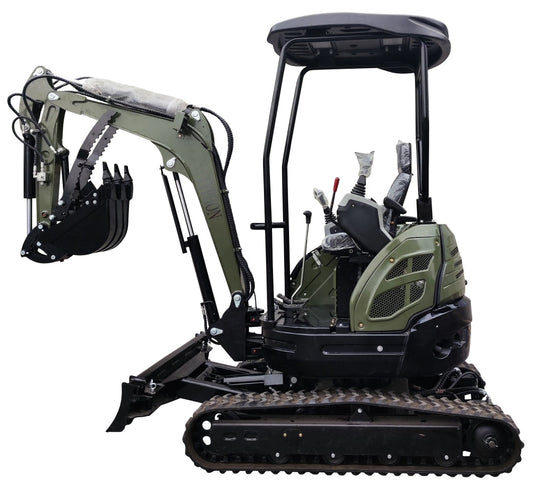 TYPHON TERROR XXV 2.5 Ton Mini Excavator KUBOTA Diesel Engine USA