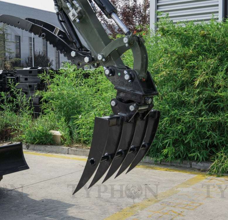 Micro Excavator Rake Compact Attachment