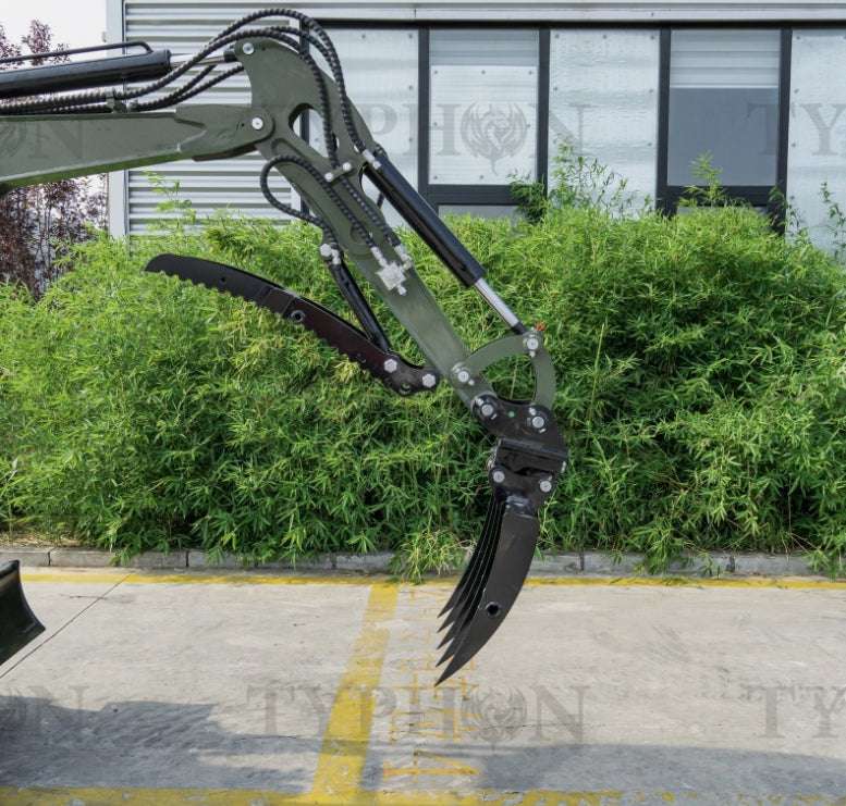Micro Excavator Rake Compact Attachment