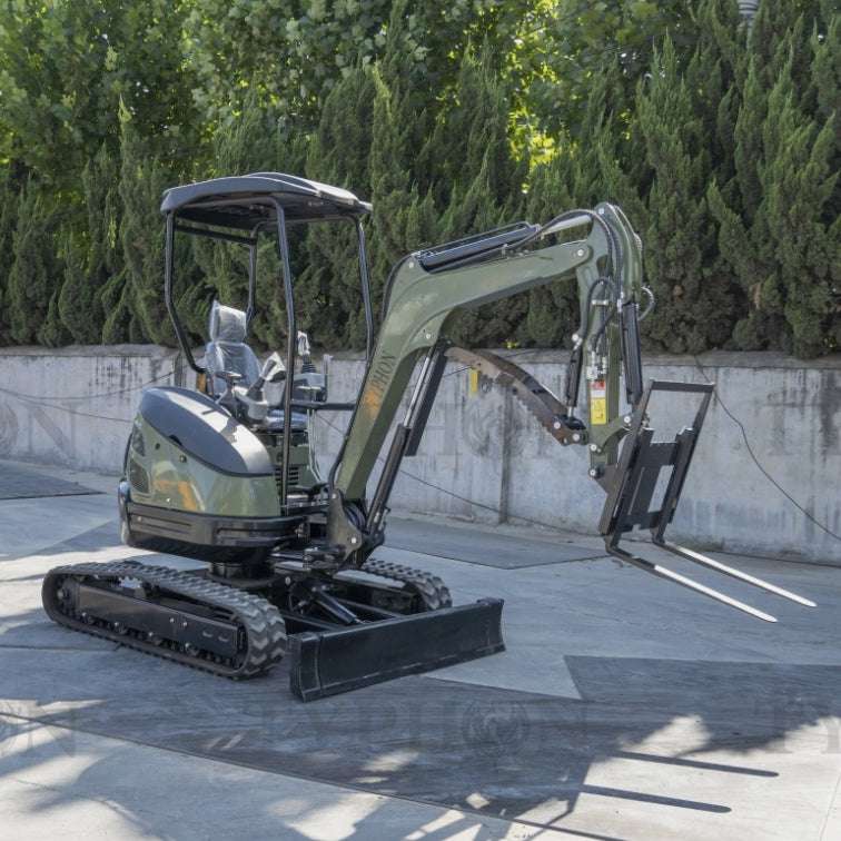 Pallet Fork Attachment for 2.5-3 ton Mini Excavator