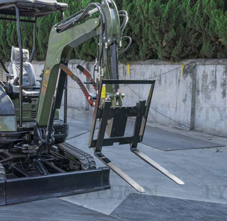 Pallet Fork Attachment for 2.5-3 ton Mini Excavator