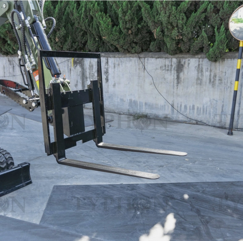 Pallet Fork Attachment for 2.5-3 ton Mini Excavator