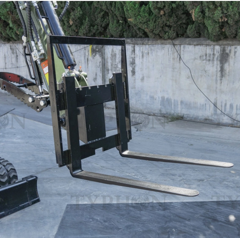 Pallet Fork Attachment for 2.5-3 ton Mini Excavator