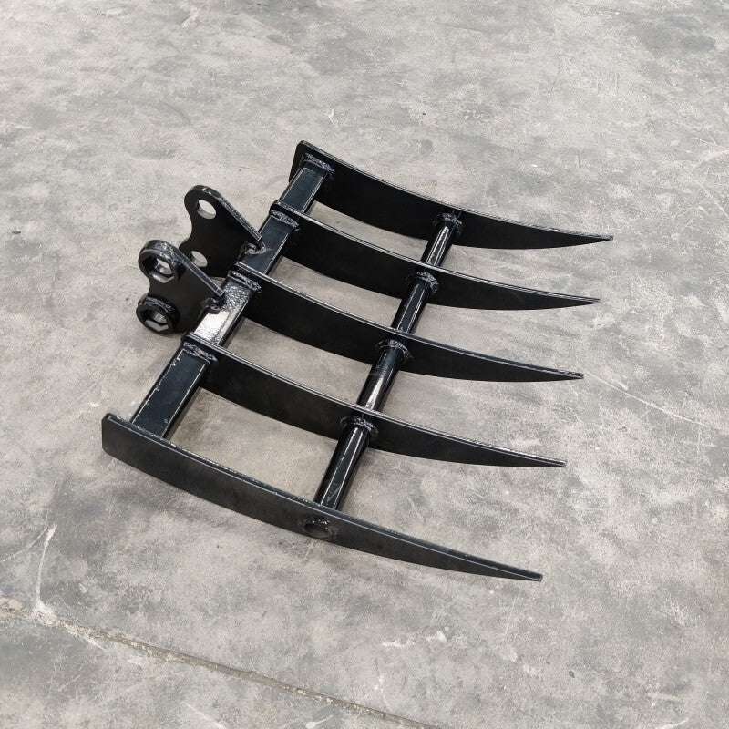 Mini Excavator Rake | Excavator Grading Rake | New Excavator For Sale