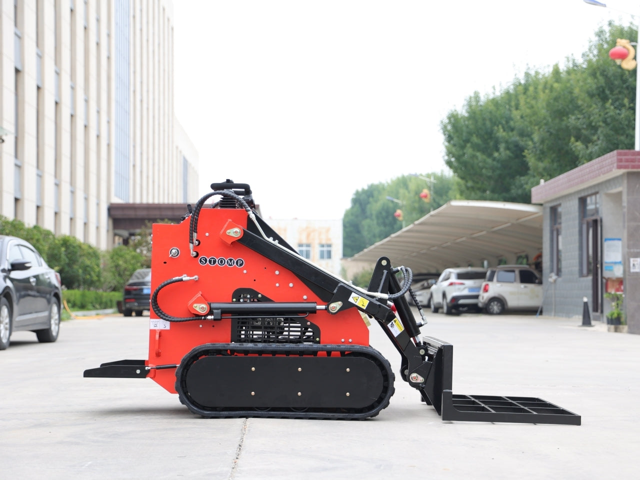 Skid Steer Loader Land Leveler Attachment - New Excavator For Sale