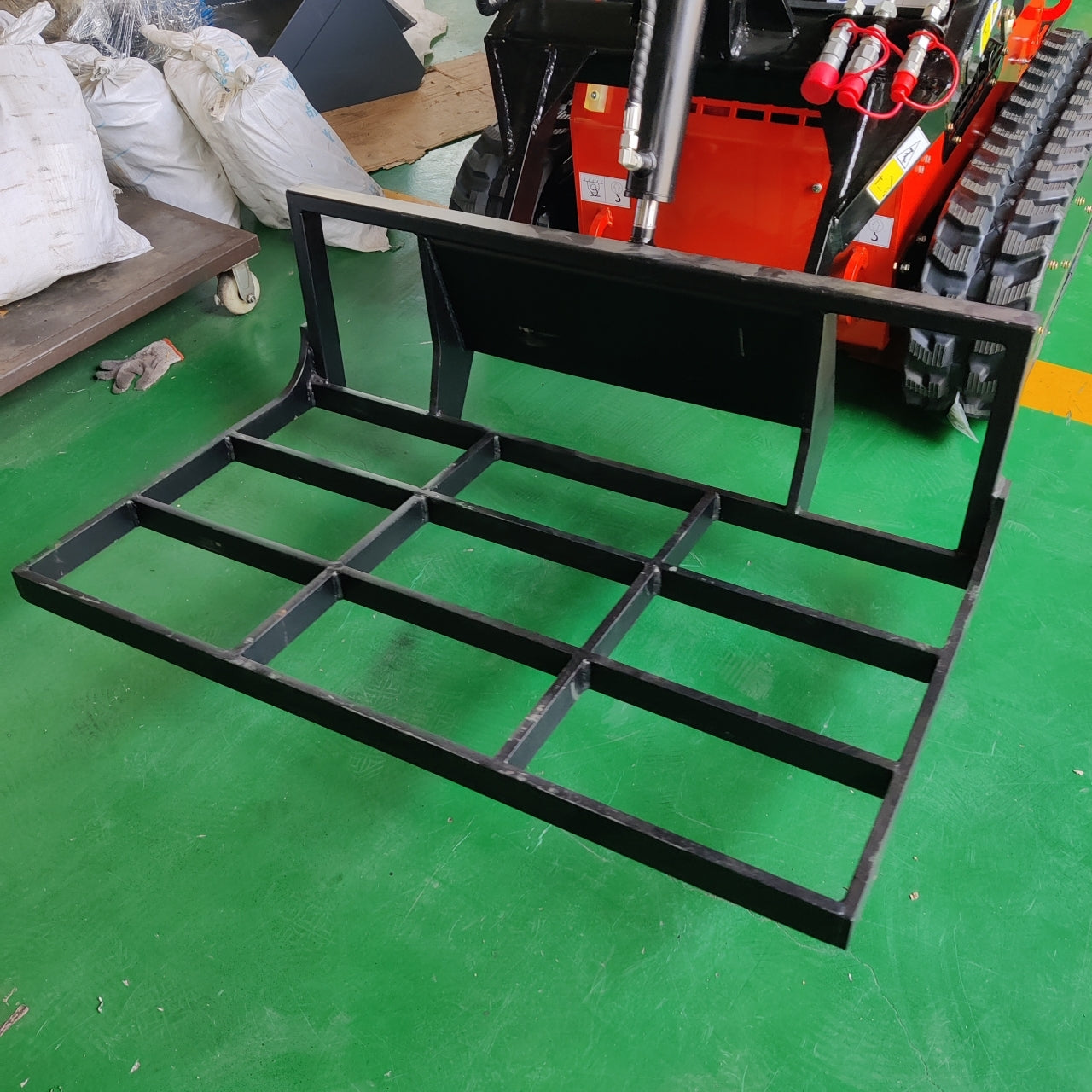 Skid Steer Loader Land Leveler Attachment - New Excavator For Sale
