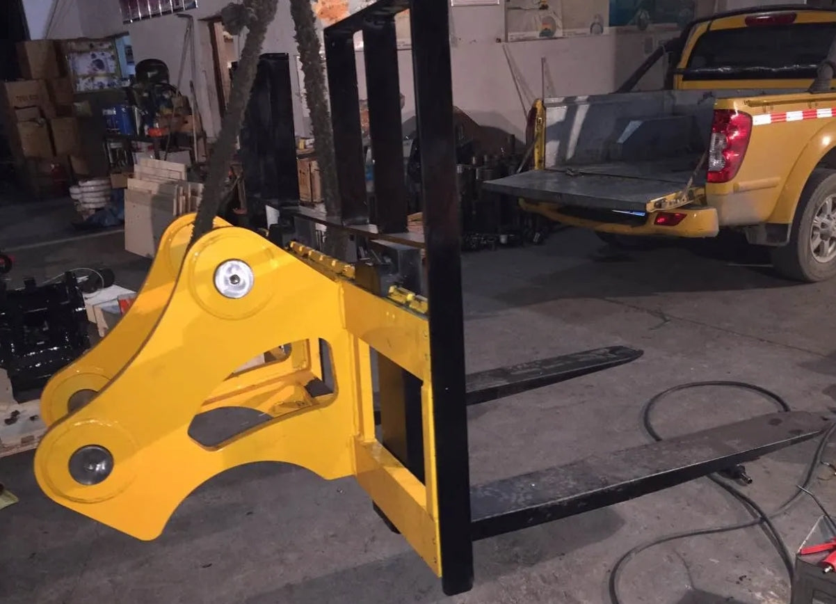 Pallet Fork: Attachment for TYPHON Mini Excavators