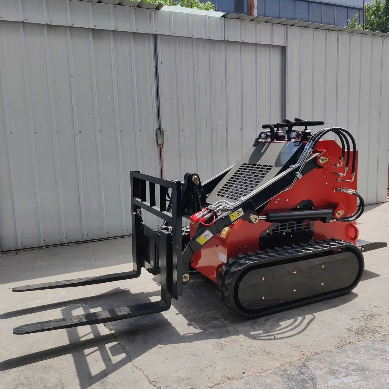 Skid Steer Loader Fork Pallet Attachment - New Excavator For Sale