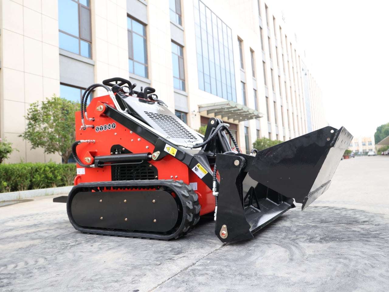 Skid Steer Loader 4 in one Bucket Attachment - New Excavator For Sale
