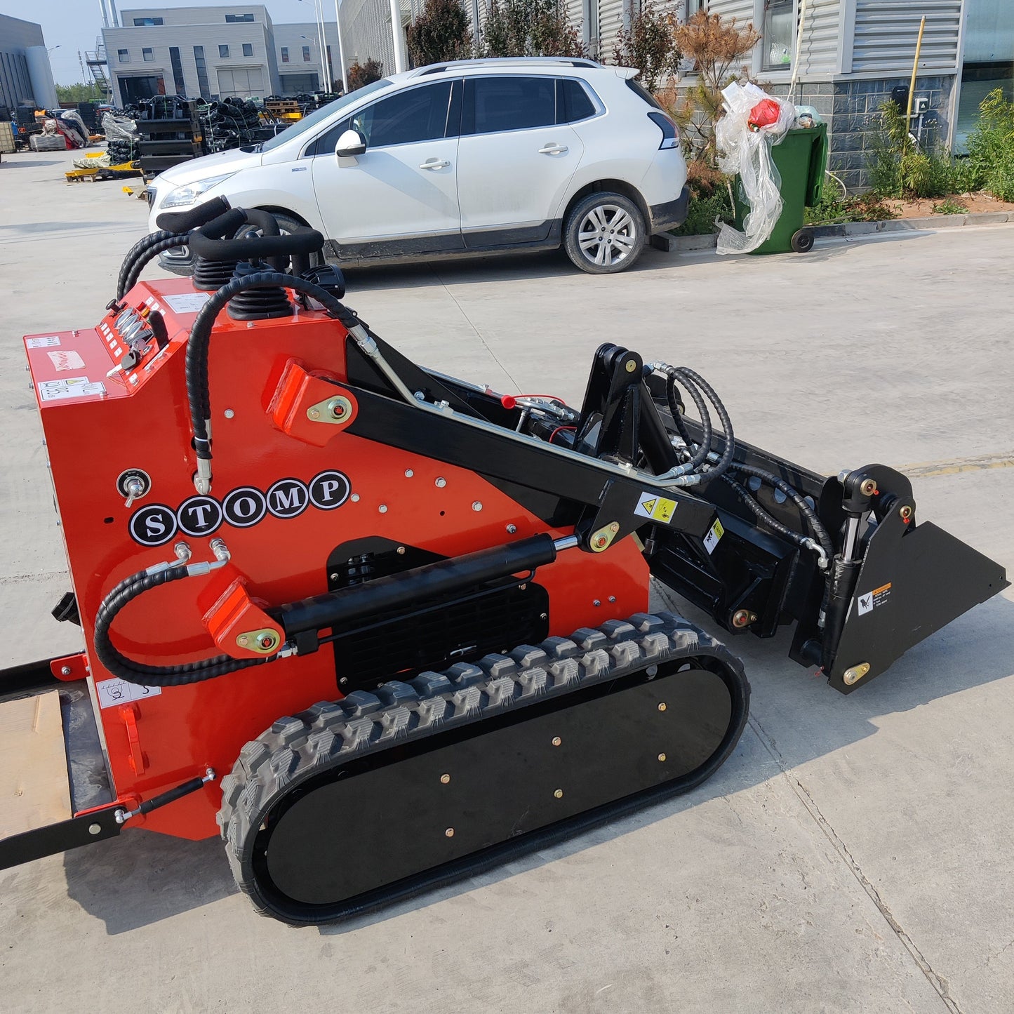 Skid Steer Loader 4 in one Bucket Attachment - New Excavator For Sale
