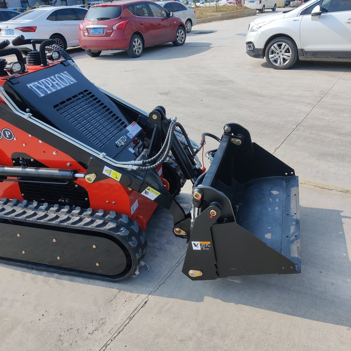 Skid Steer Loader 4 in one Bucket Attachment - New Excavator For Sale