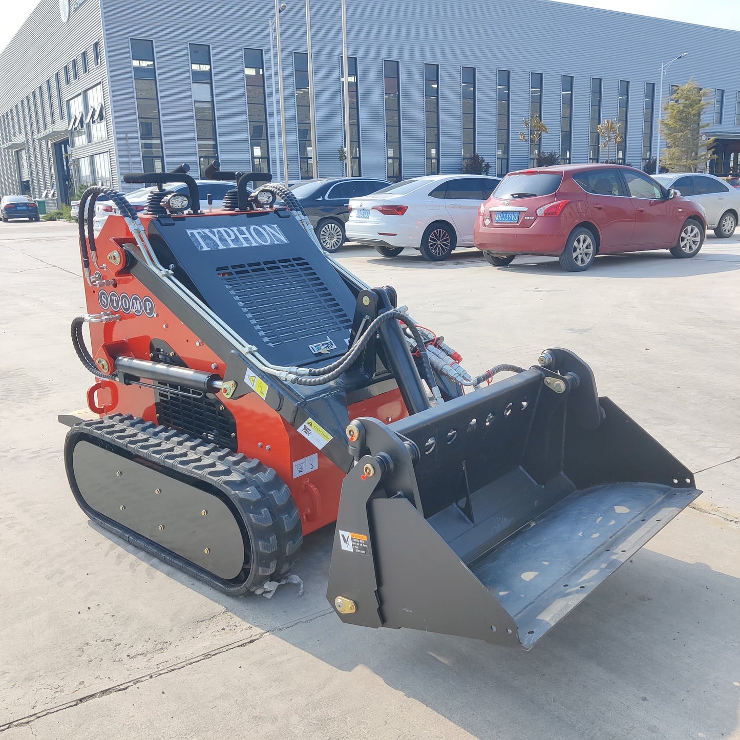 Skid Steer Loader 4 in one Bucket Attachment - New Excavator For Sale