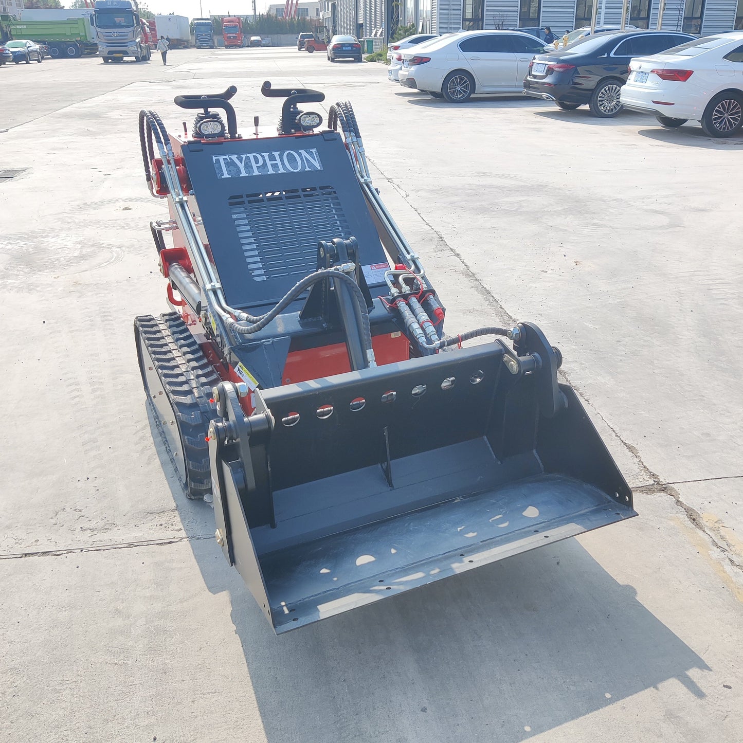 Skid Steer Loader 4 in one Bucket Attachment - New Excavator For Sale