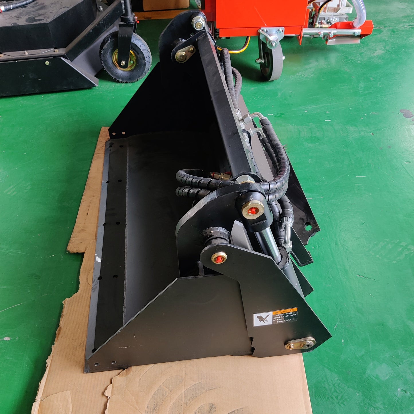 Skid Steer Loader 4 in one Bucket Attachment - New Excavator For Sale