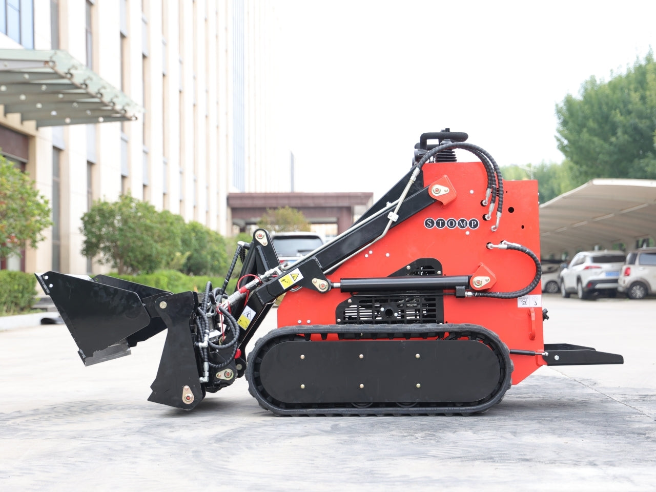 Skid Steer Loader 4 in one Bucket Attachment - New Excavator For Sale