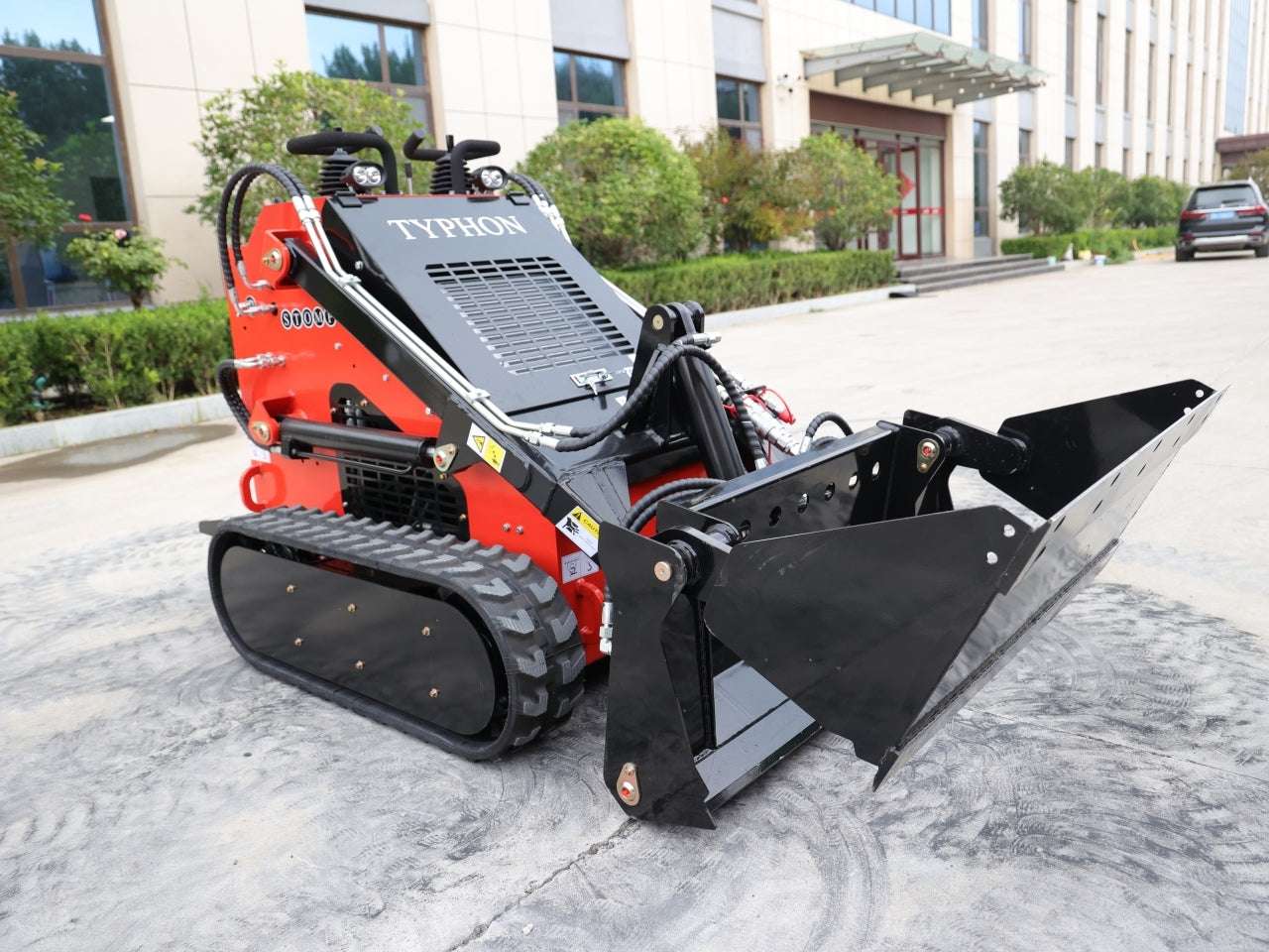 Skid Steer Loader 4 in one Bucket Attachment - New Excavator For Sale