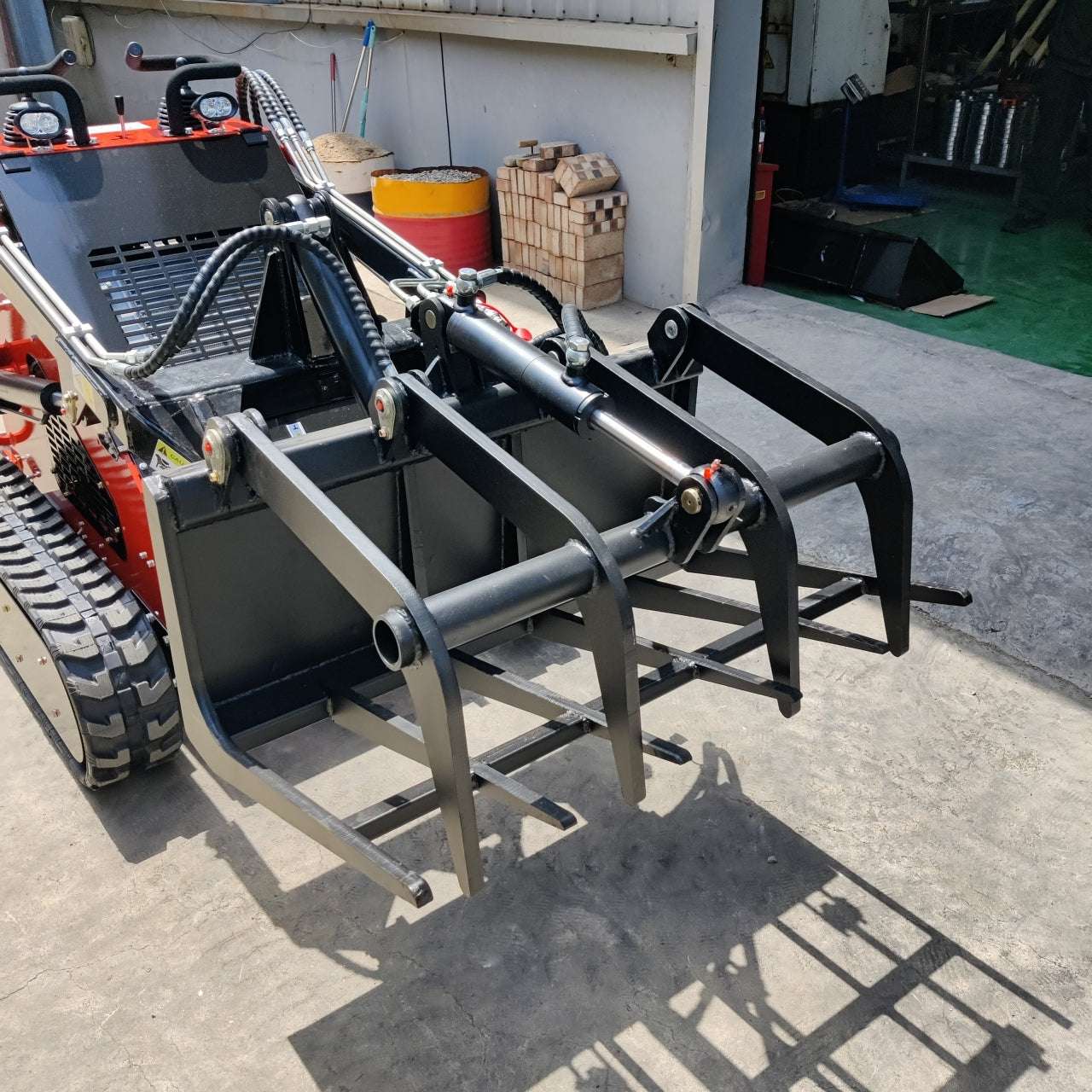 Skid Steer Loader Grappler Grapple Grabber Attachment - New Excavator For Sale