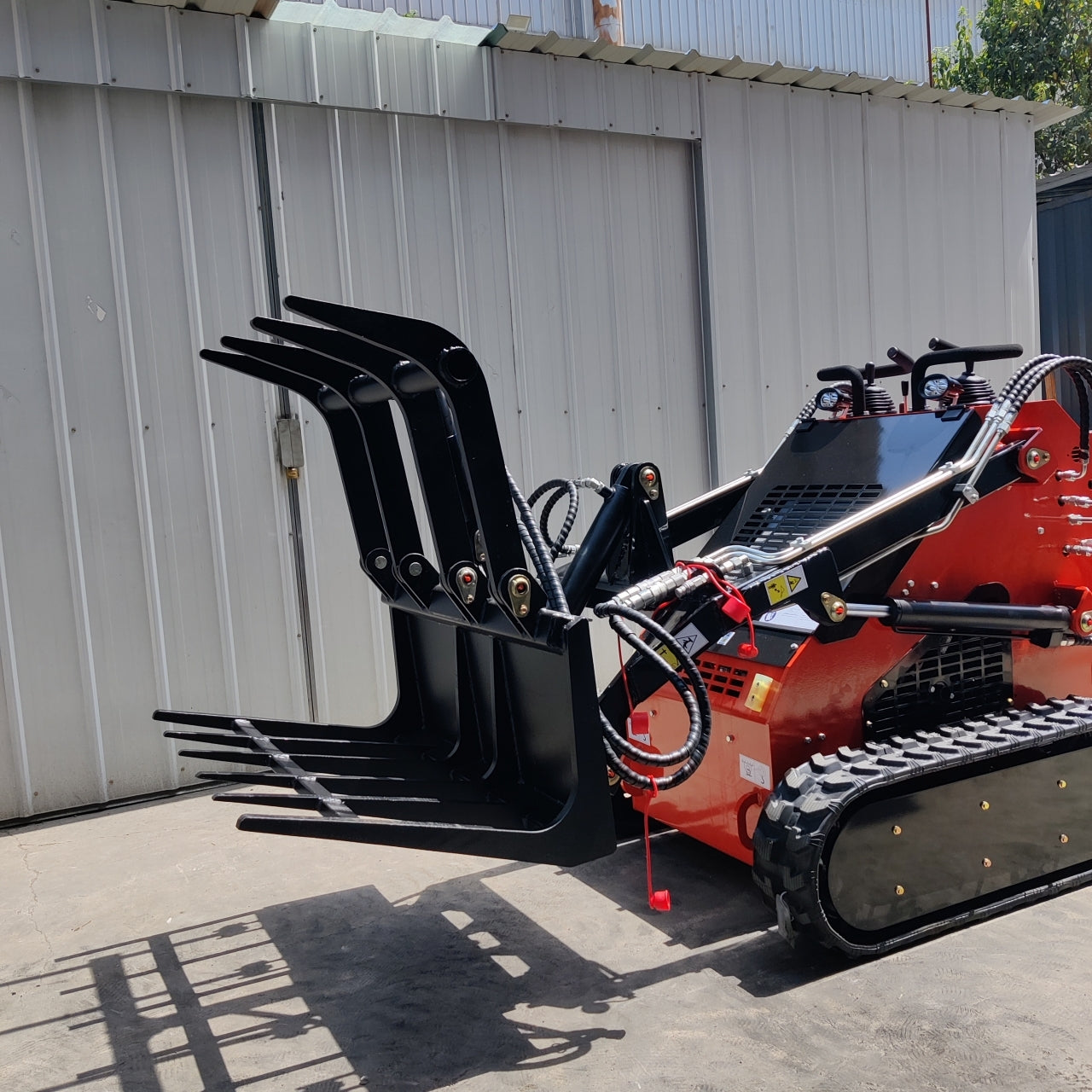 Skid Steer Loader Grappler Grapple Grabber Attachment - New Excavator For Sale