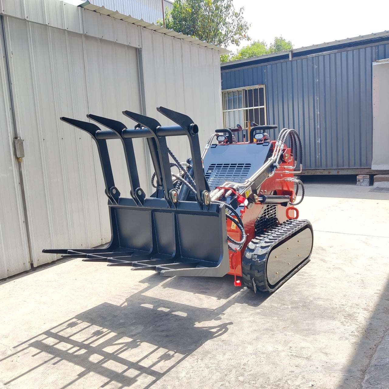 Skid Steer Loader Grappler Grapple Grabber Attachment - New Excavator For Sale