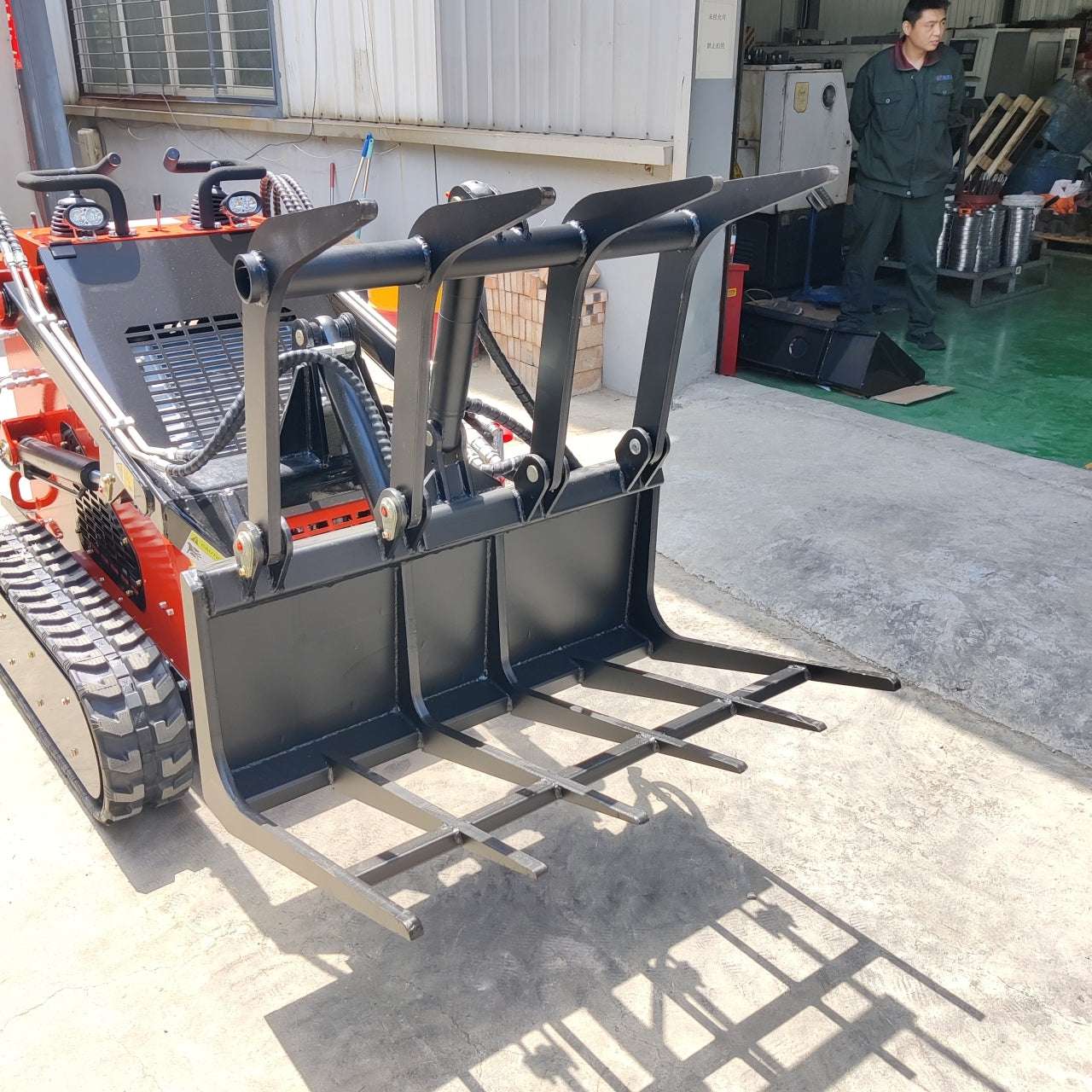 Skid Steer Loader Grappler Grapple Grabber Attachment - New Excavator For Sale