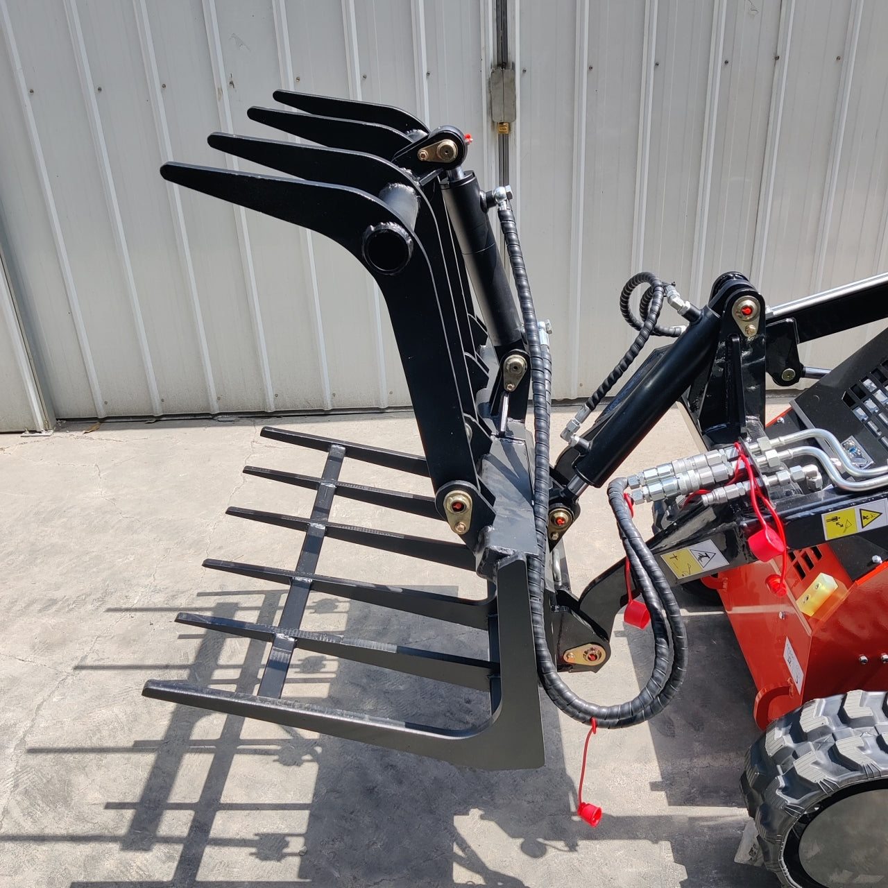 Skid Steer Loader Grappler Grapple Grabber Attachment - New Excavator For Sale