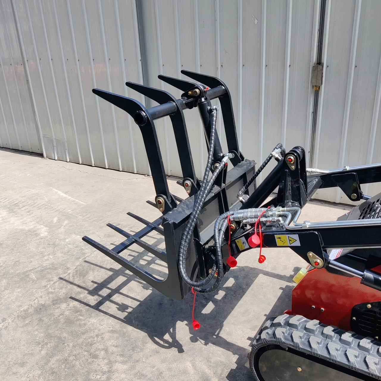 Skid Steer Loader Grappler Grapple Grabber Attachment - New Excavator For Sale