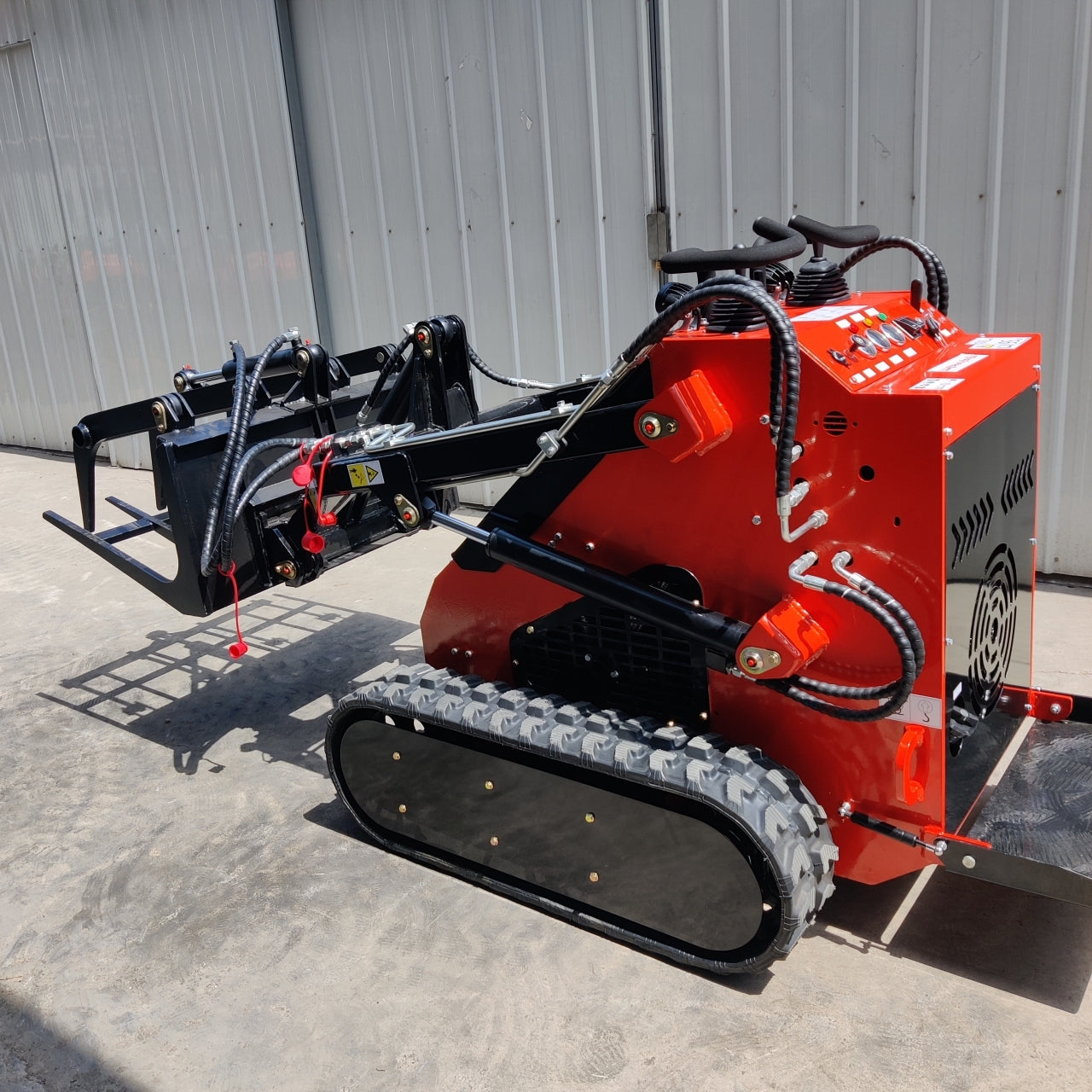 Skid Steer Loader Grappler Grapple Grabber Attachment - New Excavator For Sale