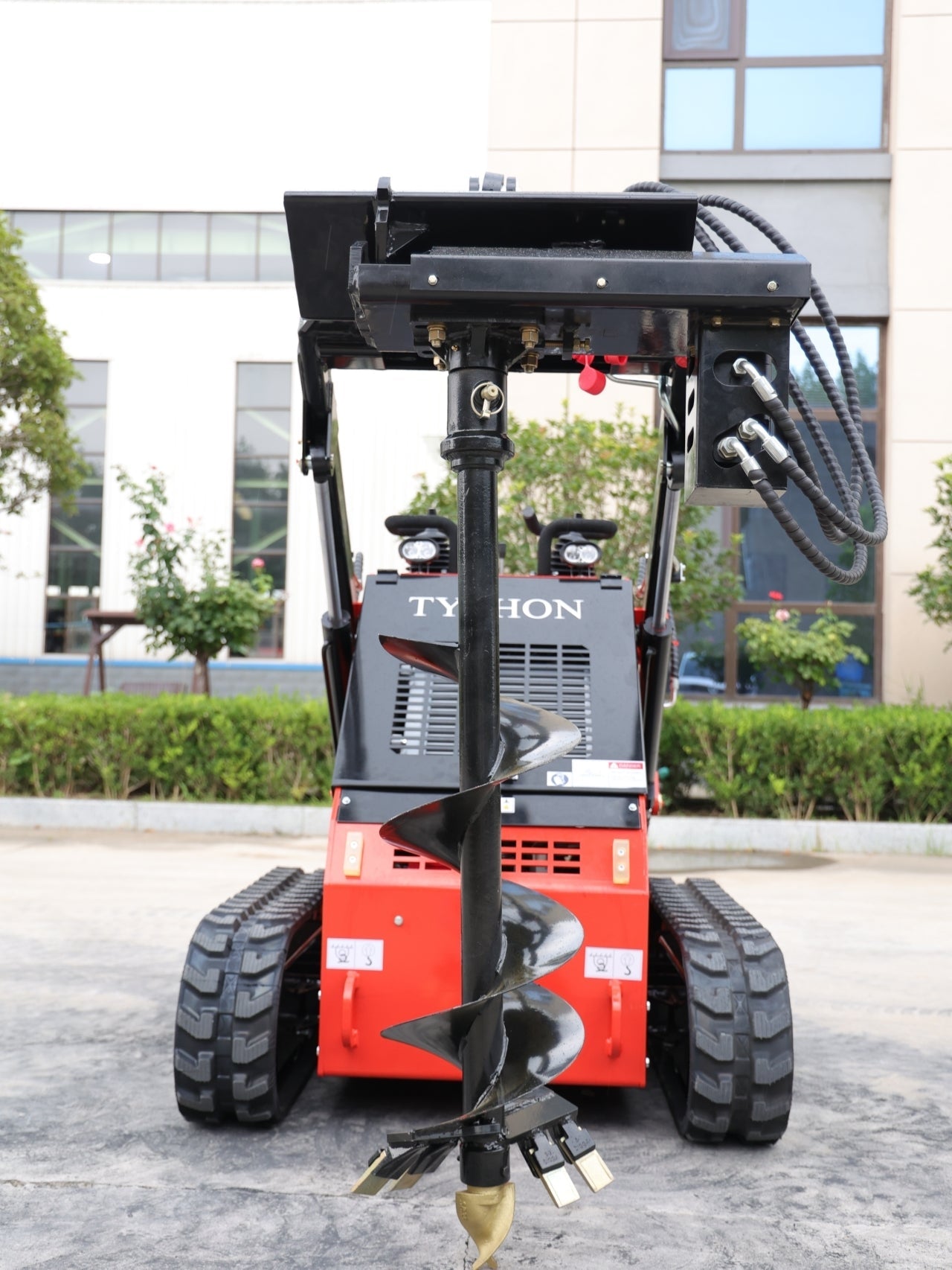 Skid Steer Loader Earth Auger Attachment - New Excavator For Sale