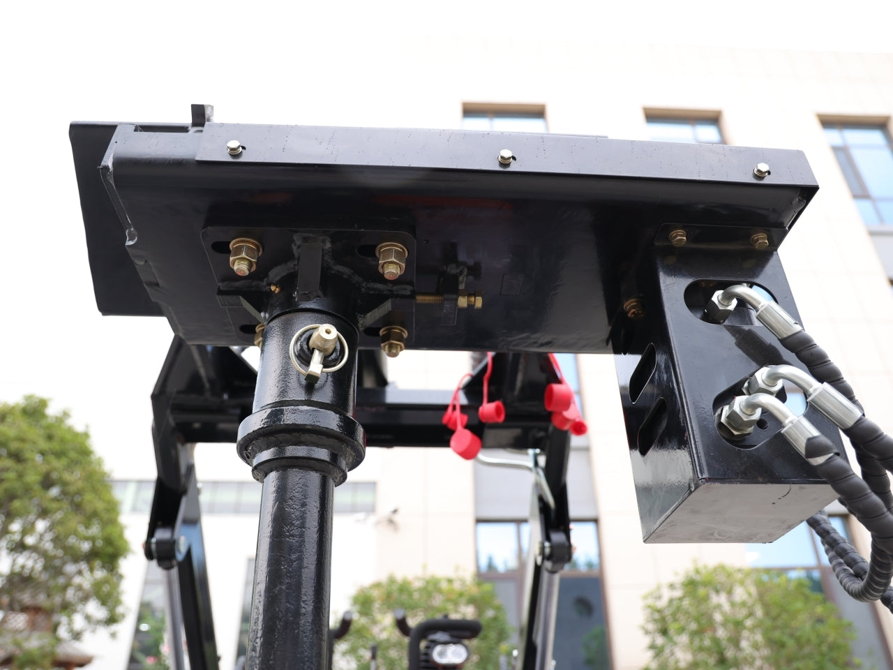 Skid Steer Loader Earth Auger Attachment - New Excavator For Sale