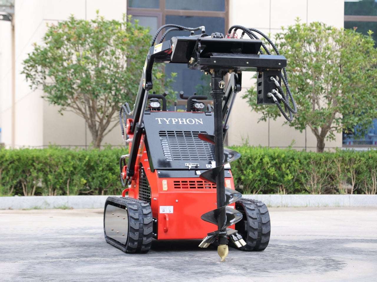 Skid Steer Loader Earth Auger Attachment - New Excavator For Sale