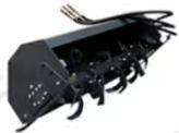 Skid Steer Loader Rotary Plow Tiller Attachment - New Excavator For Sale