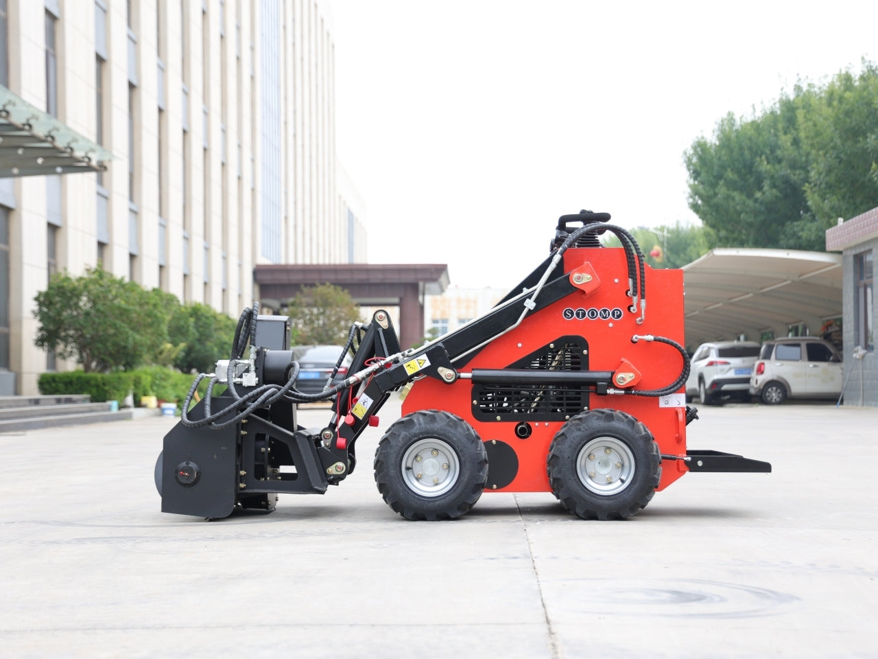 TYPHON Skid Steer Loader Snow Blower Attachment - New Excavator For Sale