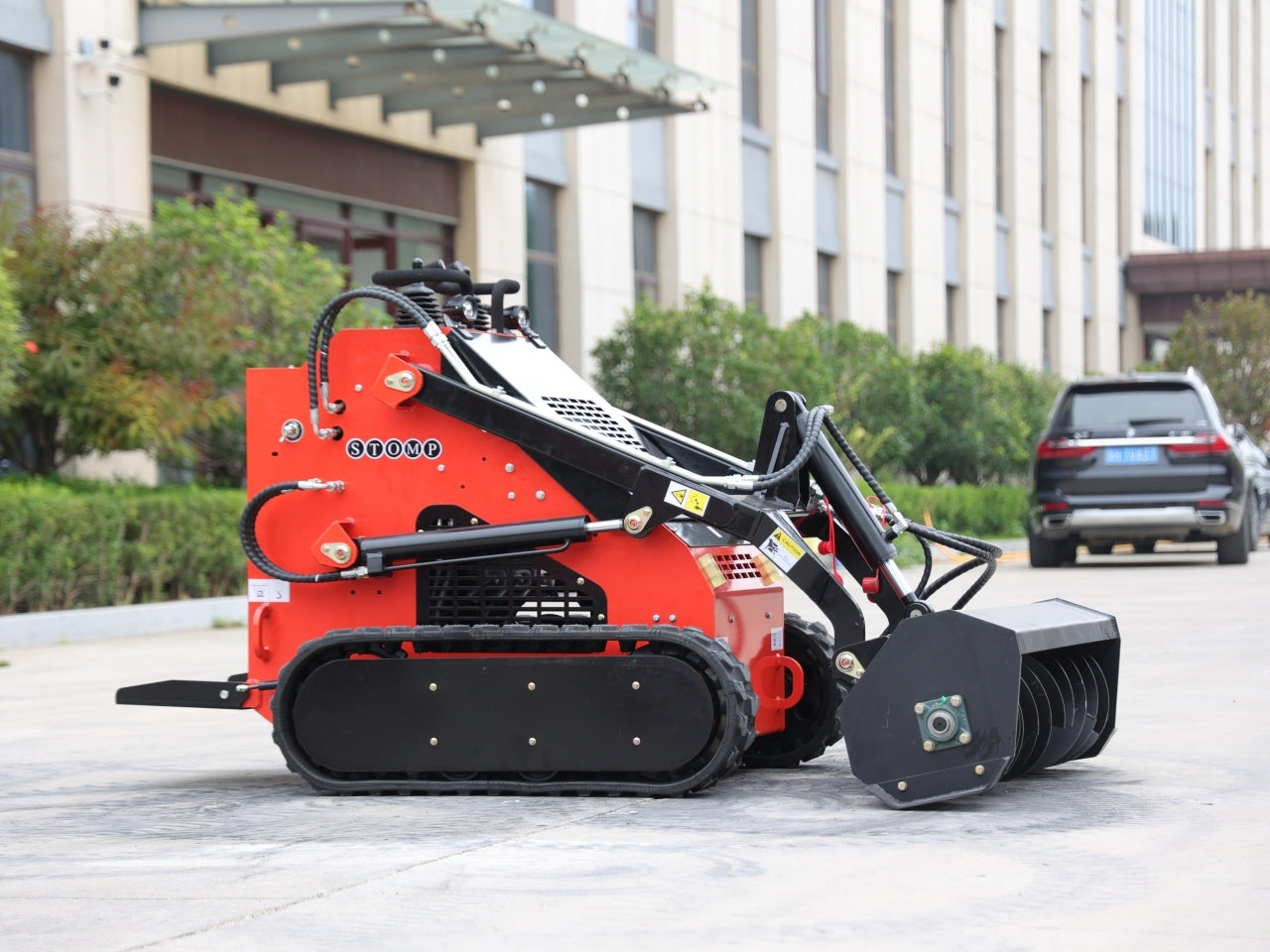 Skid Steer Loader Attachment Trench Filler - New Excavator For Sale