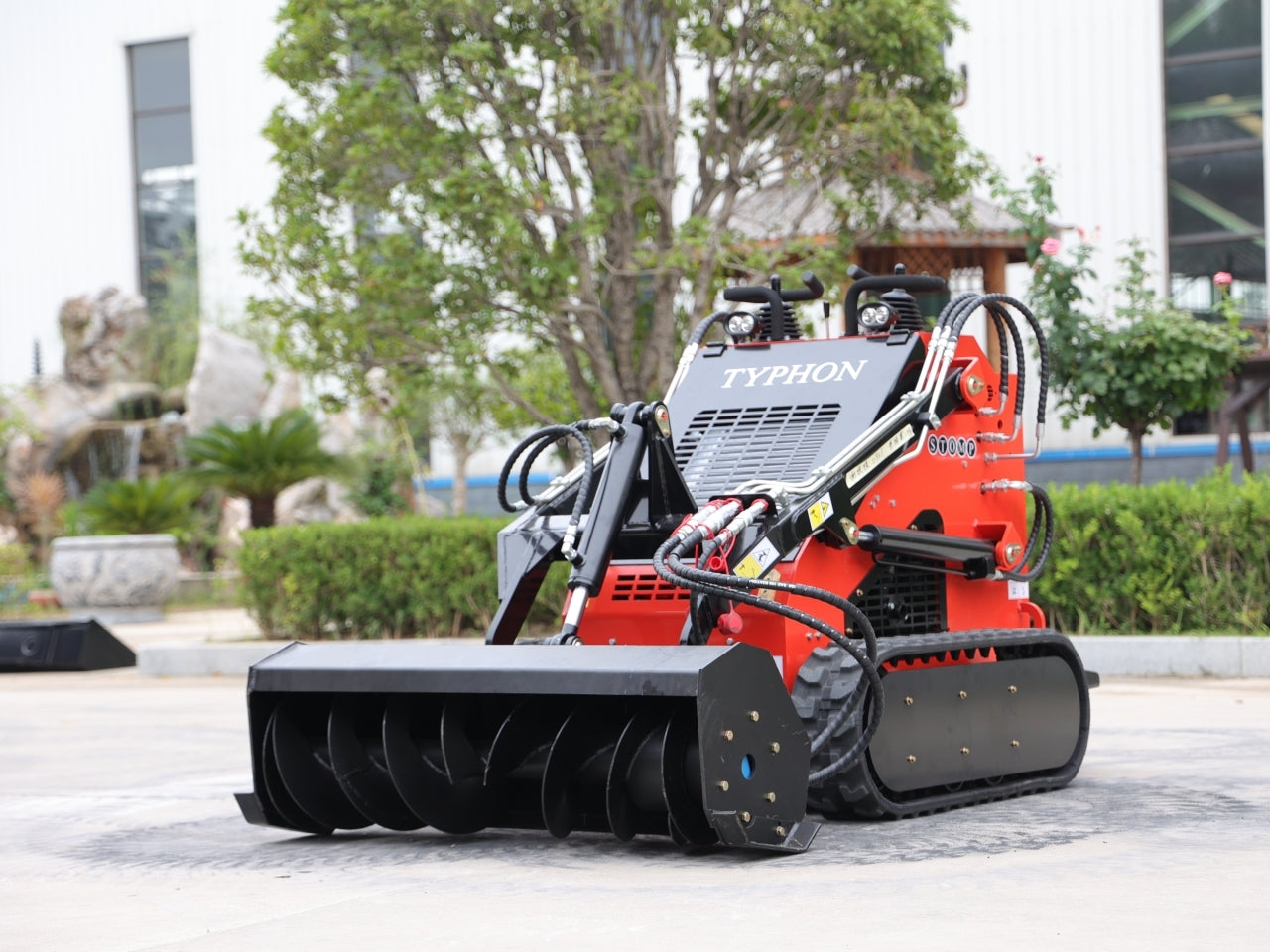 Skid Steer Loader Attachment Trench Filler - New Excavator For Sale
