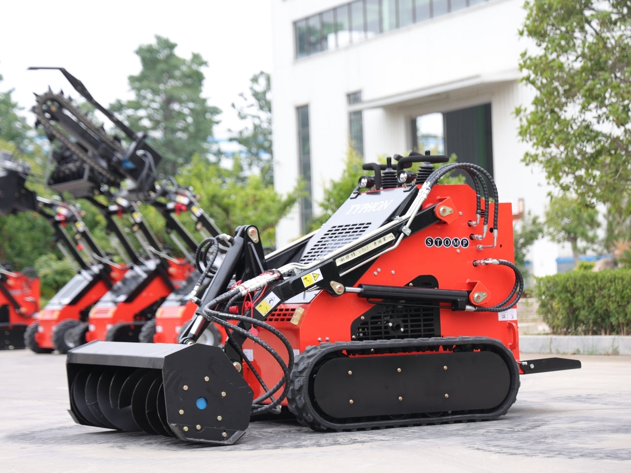 Skid Steer Loader Attachment Trench Filler - New Excavator For Sale