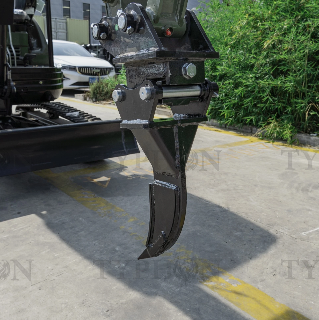 TYPHON Ripper Hook Attachment For 2-3 ton Mini Excavator Ripper Tooth Attachment