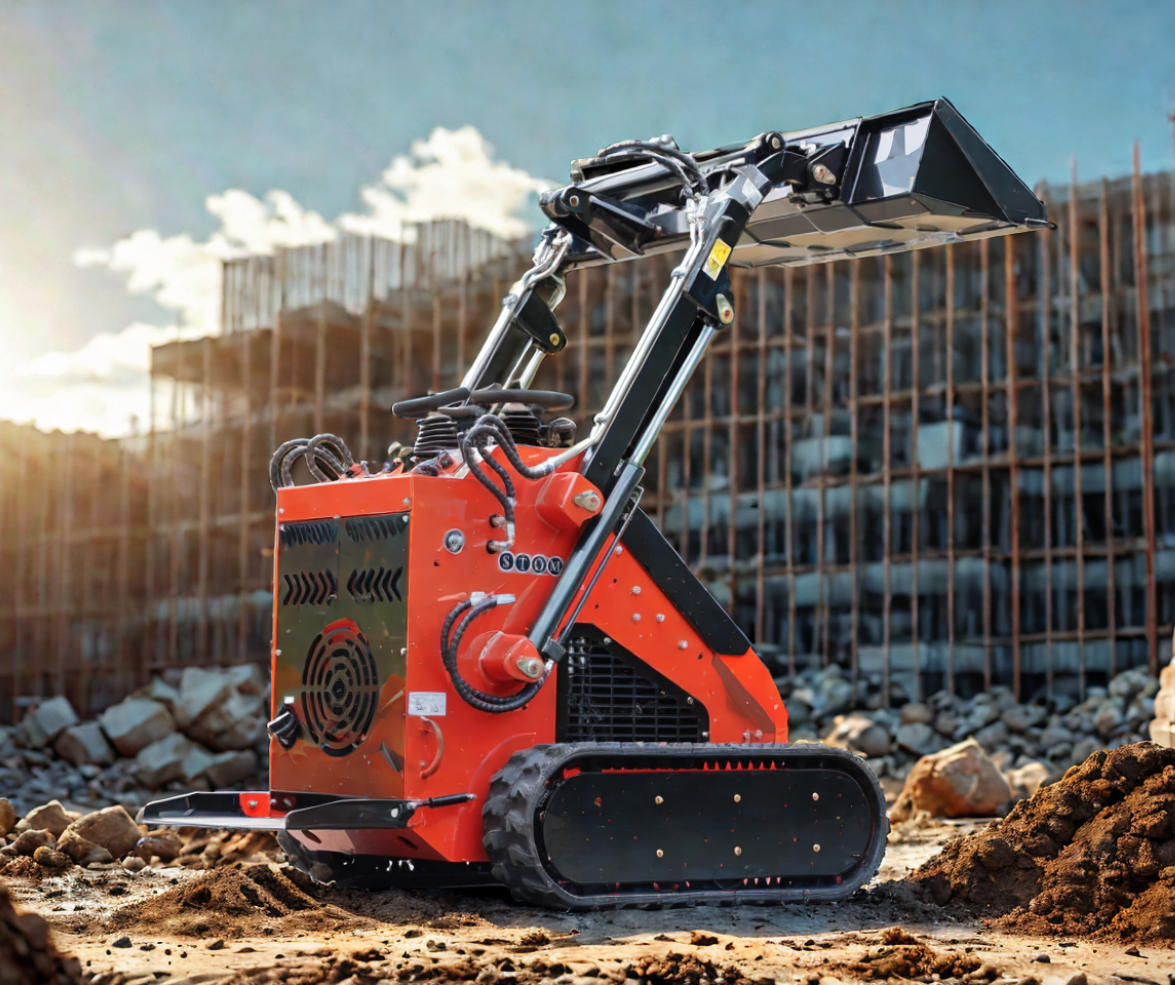 Brand New TYPHON STOMP 1,800lbs Mini Skid Steer 23HP Gas EPA B & S Engine