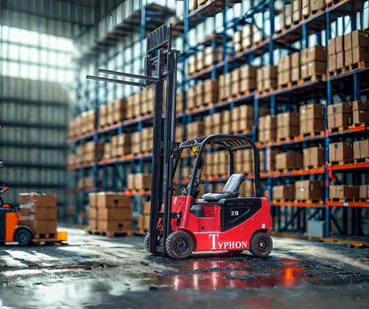 2023 TYPHON 2 Ton Rated Capacity Electric Forklift Lifter Lift Truck