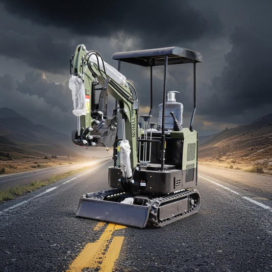 TYPHON TERROR XV STORM Mini Excavator – 1.05 Ton Trench Digger Engine USA