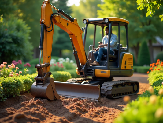 5 Landscaping Projects Made Easy with a Mini Excavator 