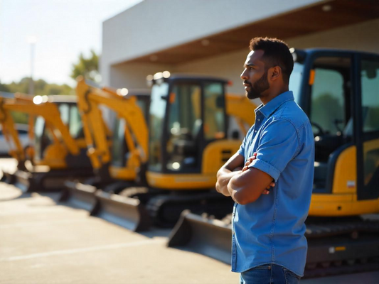 Choosing Small Excavators for Home Projects