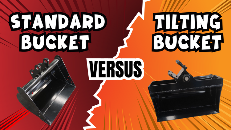 Standard Bucket vs. Tilting Bucket: Which is Right for Your Project ...