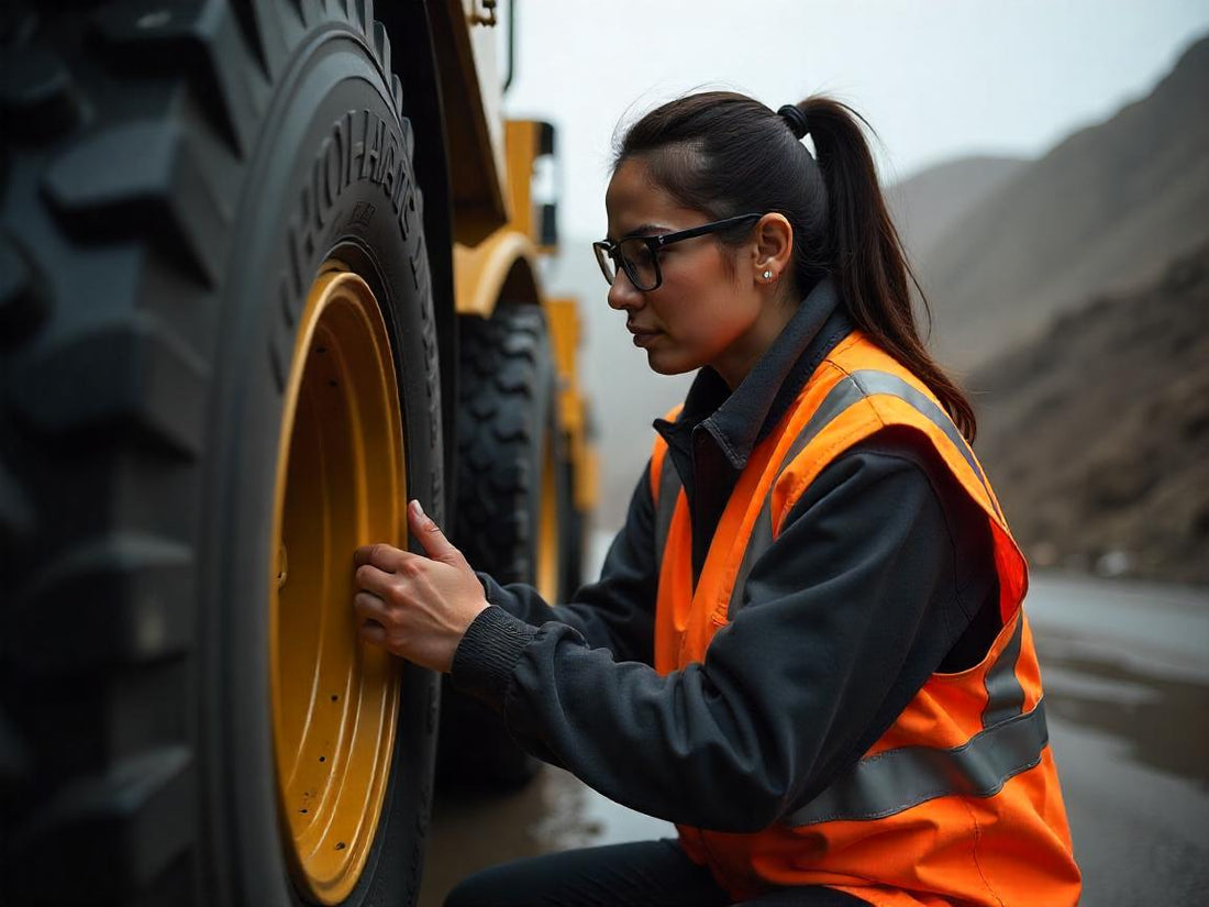 Tire Maintenance for Large Power and Construction Equipment