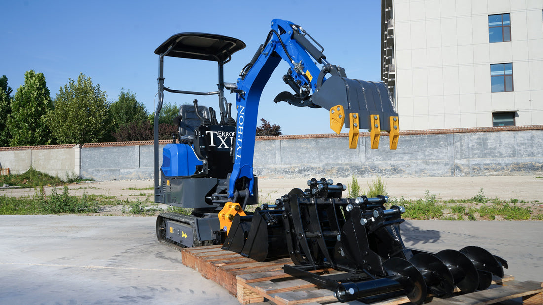 using 12 Attachments on the TYPHON TERROR XI STORM