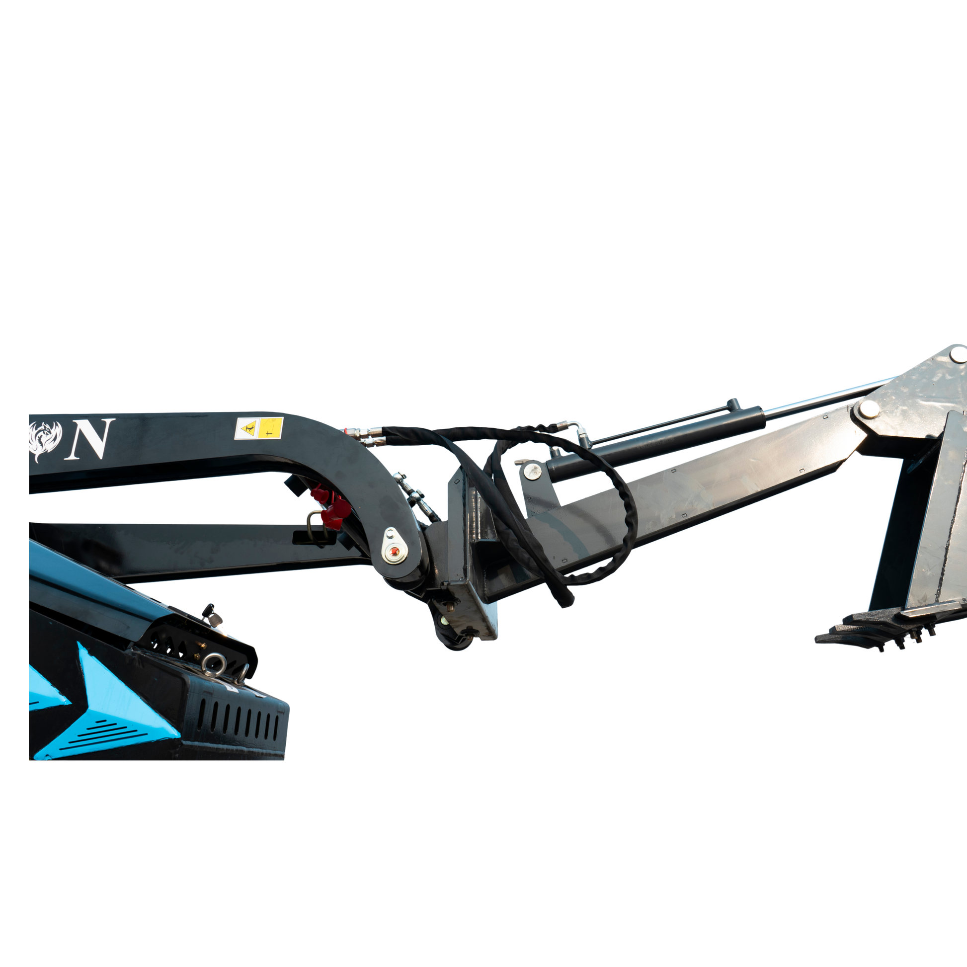 Hydraulic Backhoe Digger Attachment for Mini Skid Steer   TYPHON STOMP X1300 & 509 - New Excavator For Sale