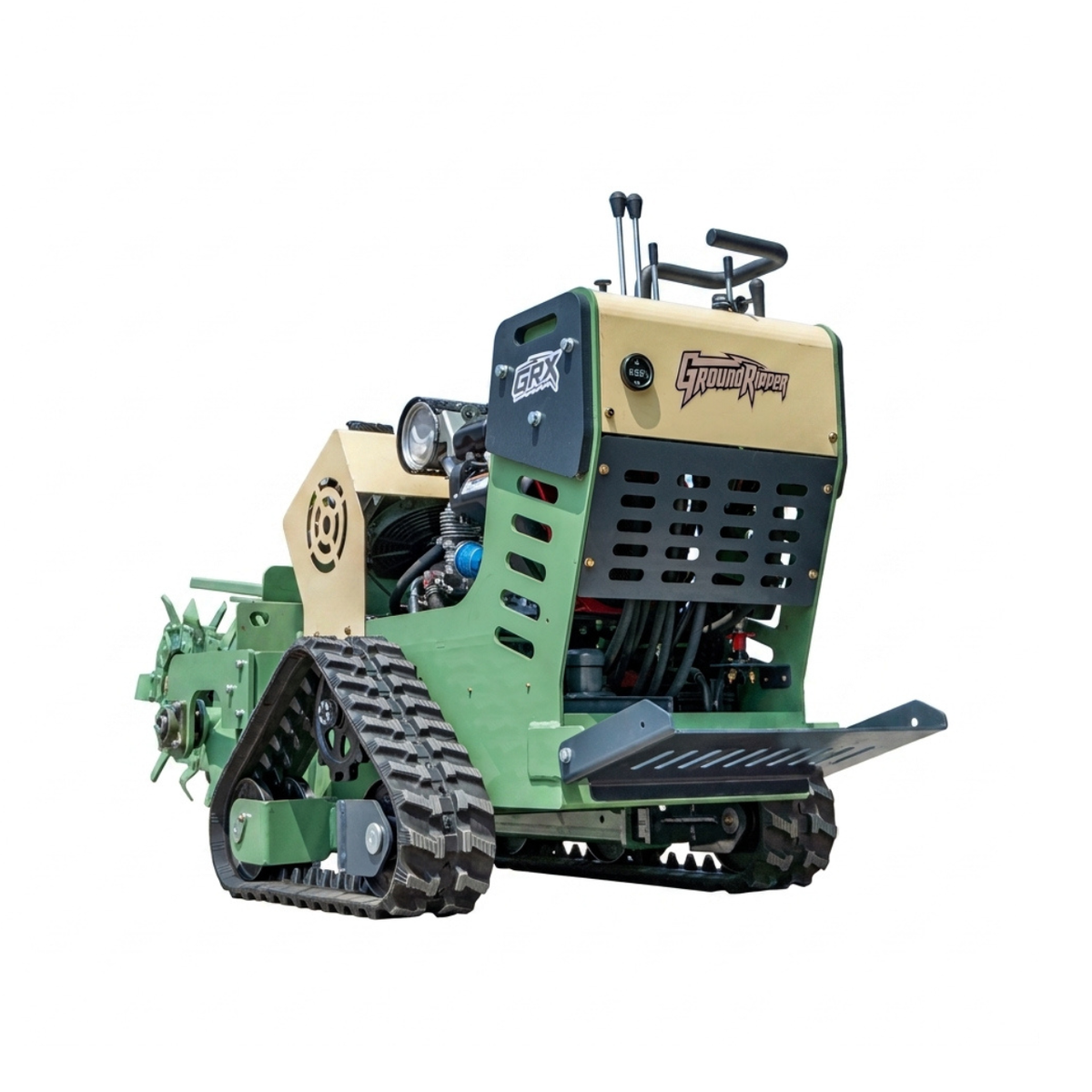 TYPHON GroundRipper GRX1 Compact Track Trencher 29.5" Trenching Depth, Honda GX690  Konstructz Series
